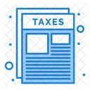 Tax Document Document Page Icon