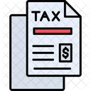 Tax Document  Icon