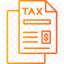 Tax Document  Icon