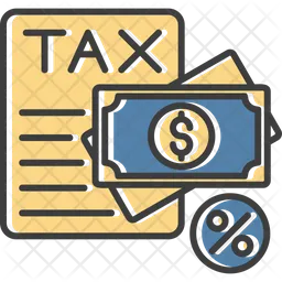 Tax Document  Icon