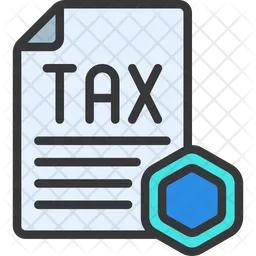 Tax Document  Icon