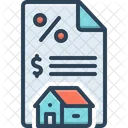 Tax Document Tax Placement Icon