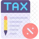 Tax Document  Icône