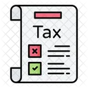 Tax Document Tax Tax File Icon
