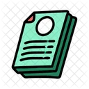 Tax Document Finance Business Icon