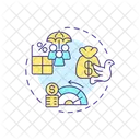 Tax Exemption Exclusion Icon