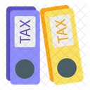 Tax Files Responsibility Tax Report Icon