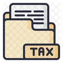 Tax Folder Financial Folder Tax Document Icon