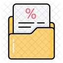 Tax Folder Folder Tax Icon