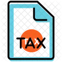 Tax Form Plan Presentation Icon