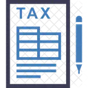 Tax Form Income Tax Payroll Tax Icône