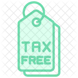Tax Free  Icon
