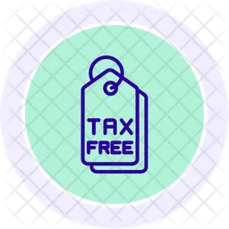 Tax free  Icon