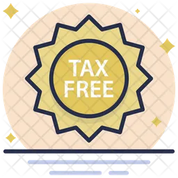 Tax Free  Icon