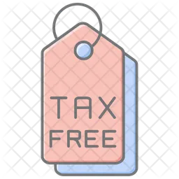 Tax Free  Icon