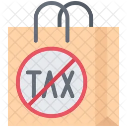 Tax Free Shopping  Icon