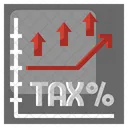 Tax Growth Chart  Icon