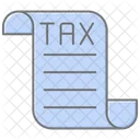 Tax Lineal Color Icon Icon