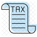 Tax Color Shadow Thinline Icon Icon