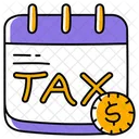 Tax Payment Financial Icon