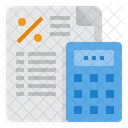 Tax Document Financial Icon