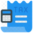 Tax Report Financial Icon