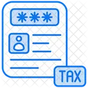 Tax id number  Icon