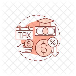 Tax implication  Icon