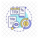 Tax Implications Analysis Icon