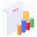 Tax Report Business Document Business Report Icon