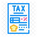 Tax Reduction If Icon