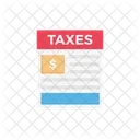 Tax Invoice Cost Money Icon