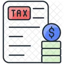 Tax Issue Money Business Icon