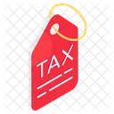 Tax Tag Tax Card Tax Coupon Icon