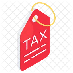 Tax Label  Icon