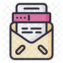 Tax Letter Mail Tax Form Email Icon