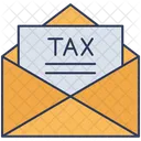 Tax Letter Message Tax Message Icon