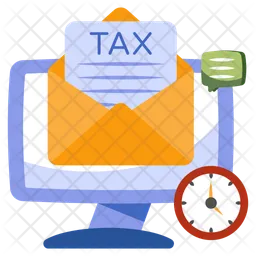 Tax Mail  Icon