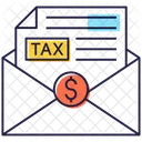Tax Mail Tax Envelope Tax Letter Icon