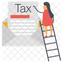 Tax Document Tax Mail Tax Paper Icon