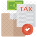 Package Tax Custom Tax Tax Paid Icon