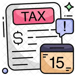 Tax Paper  Icon