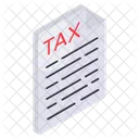 Tax Paper Tax Document Tax Doc Icon