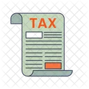 Tax Paper  Icono