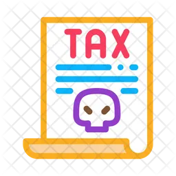 Tax Paper  Icon