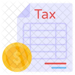 Tax Paper  Icon