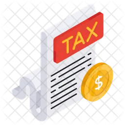 Tax paper  Icon