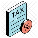 Tax Paper Tax Document Tax Report Icon