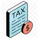 Tax Paper Tax Document Tax Report Icon