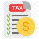 Tax Payment Tax Tax Document Icon